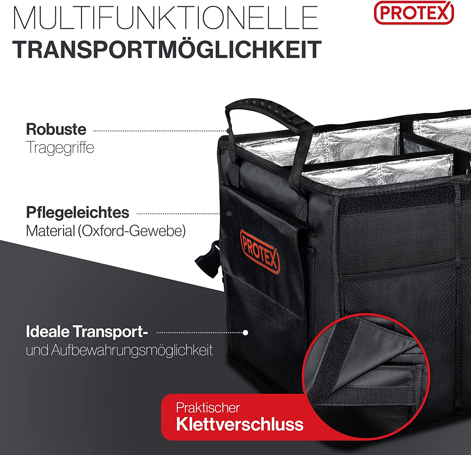 Kfz Kofferraum Organizer - faltbare Kühltasche