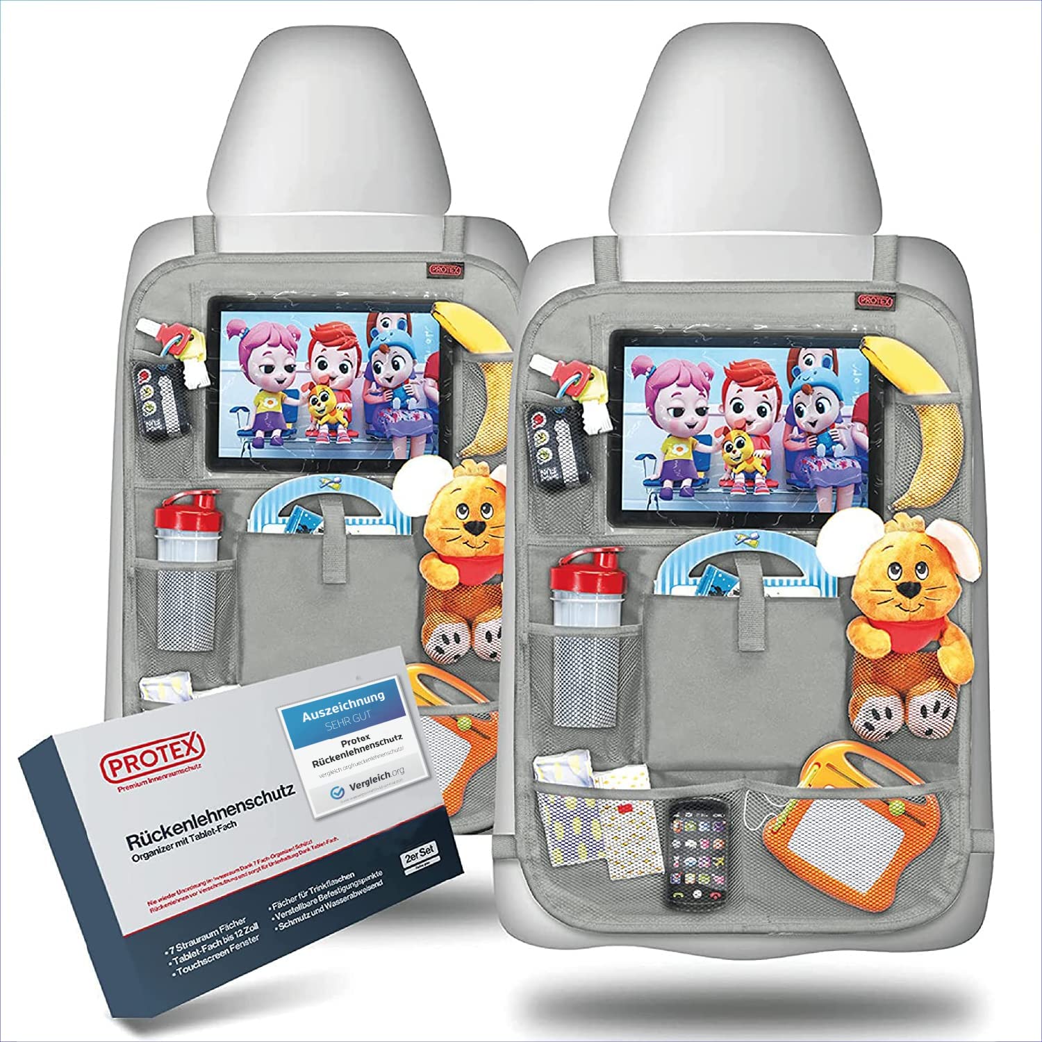 Kfz Rückenlehnen Schutz & Organizer - Protex