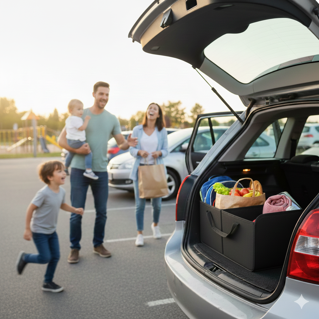 Kofferraum Organizer für Familien
