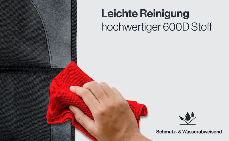 Protex, Kindersitzunterlage, Leichte Reinigung, Hochwertiger 600D Stoff