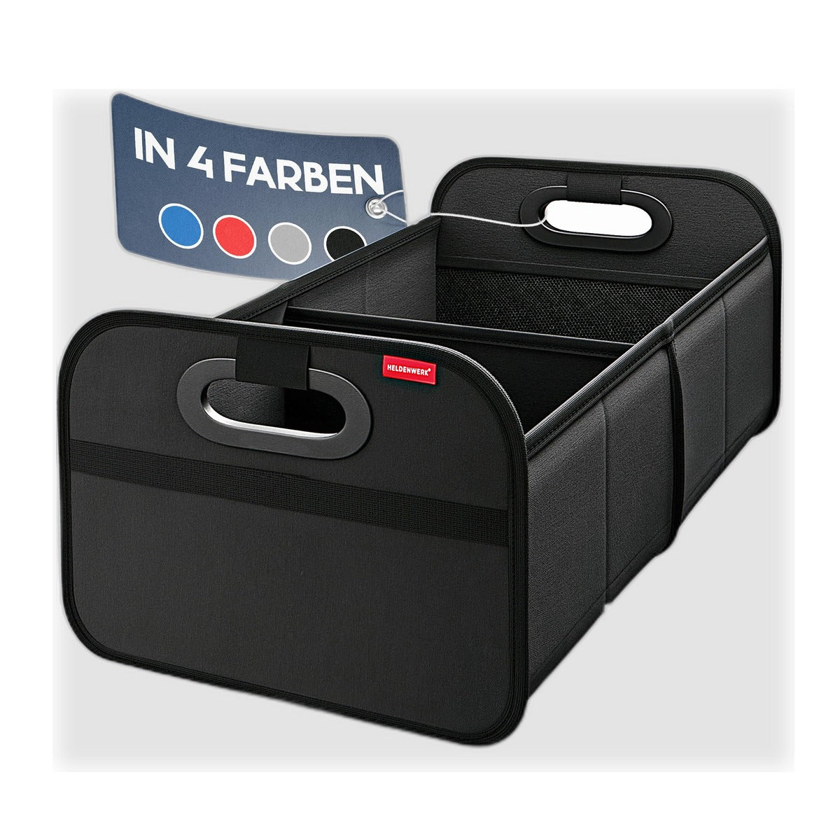 HELDENWERK Kofferraumtasche faltbar in 4 Farben