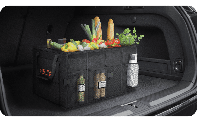 CarComfort Kofferraum Organizer mit Kühltasche, Praktisches Zubehör, PKW  & Motorrad