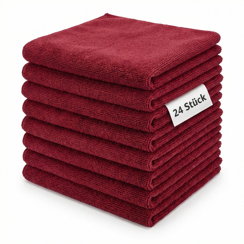 PROTEX Mikrofasertuch 24er Pack – 380 GSM Premium Qualität