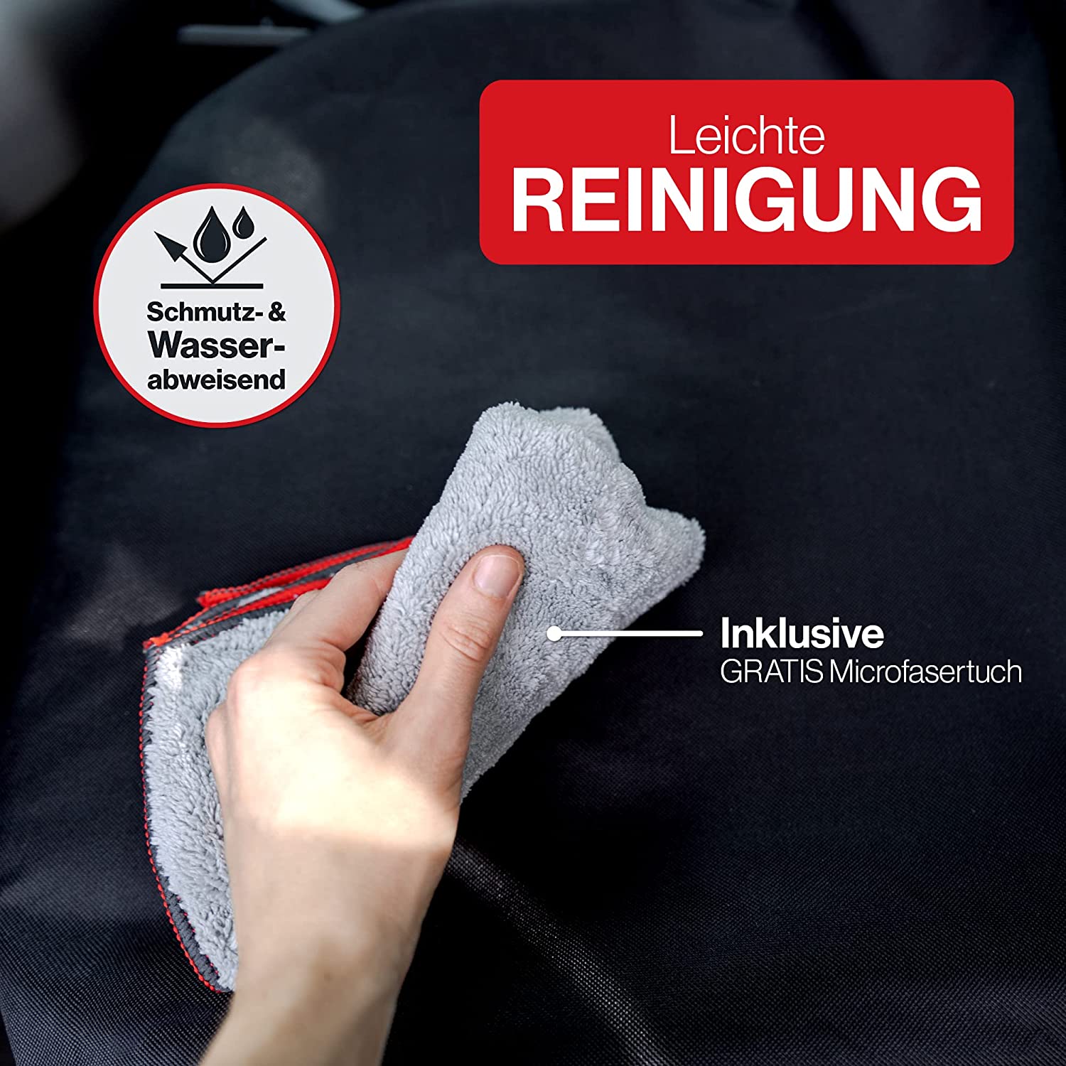 Universal Auto Sitzschoner - Werkstatt Sitzschoner Schwarz